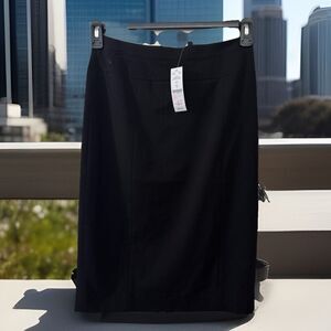 NWT White House Black Market Sz2 Seasonless Logo Pencile Skirt Career Office $89